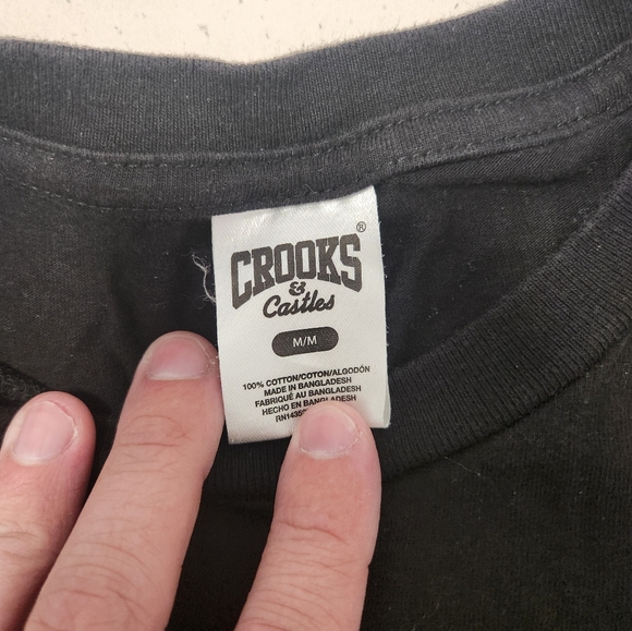 Crooks & Castles graphic tee - Picture 2 of 2